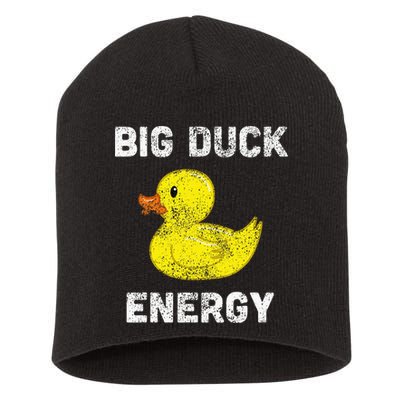 Rubber Ducky Funny Meme Big Duck Energy Short Acrylic Beanie