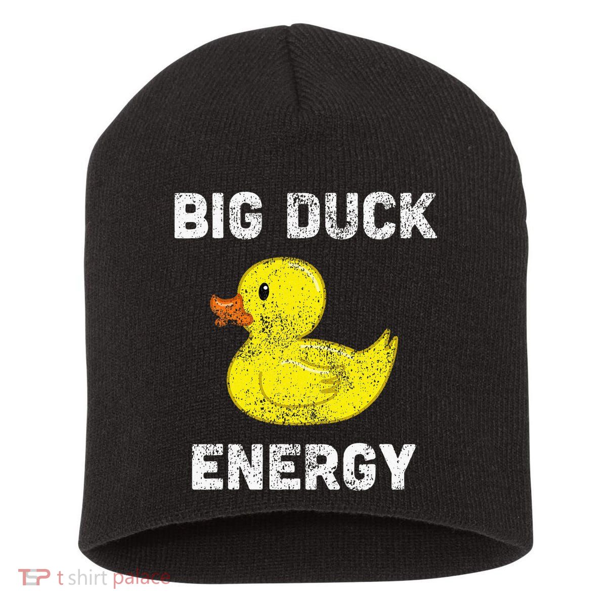 Rubber Ducky Funny Meme Big Duck Energy Short Acrylic Beanie