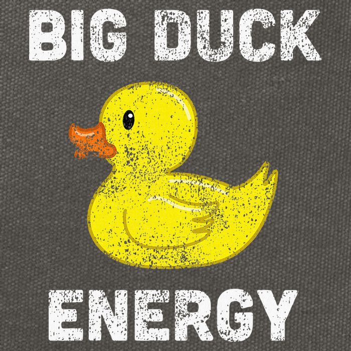 Rubber Ducky Funny Meme Big Duck Energy Cotton Canvas Backpack