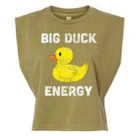 Rubber Ducky Funny Meme Big Duck Energy Garment-Dyed Women's Muscle Tee