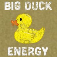 Rubber Ducky Funny Meme Big Duck Energy Garment-Dyed Women's Muscle Tee