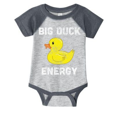 Rubber Ducky Funny Meme Big Duck Energy Infant Baby Jersey Bodysuit
