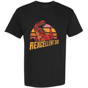 Rexcellent Dad Fathers Day Retro Papa Grandpa Garment-Dyed Heavyweight T-Shirt