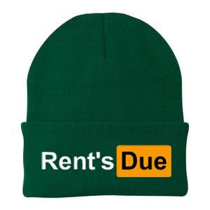 RentS Due Funny Rent Is Due Roommates Bodybuilding Knit Cap Winter Beanie