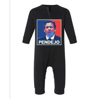 Ron DeSantis Florida Governor Pendejo Anti Desantis Infant Fleece One Piece