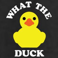 Rubber Ducky, Funny Pun What The DUCK Cool Comfort Performance Bucket Hat