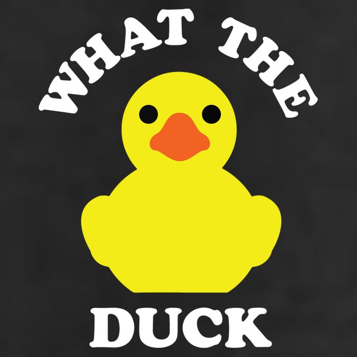 Rubber Ducky, Funny Pun What The DUCK Cool Comfort Performance Bucket Hat
