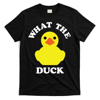 Rubber Ducky, Funny Pun What The DUCK T-Shirt