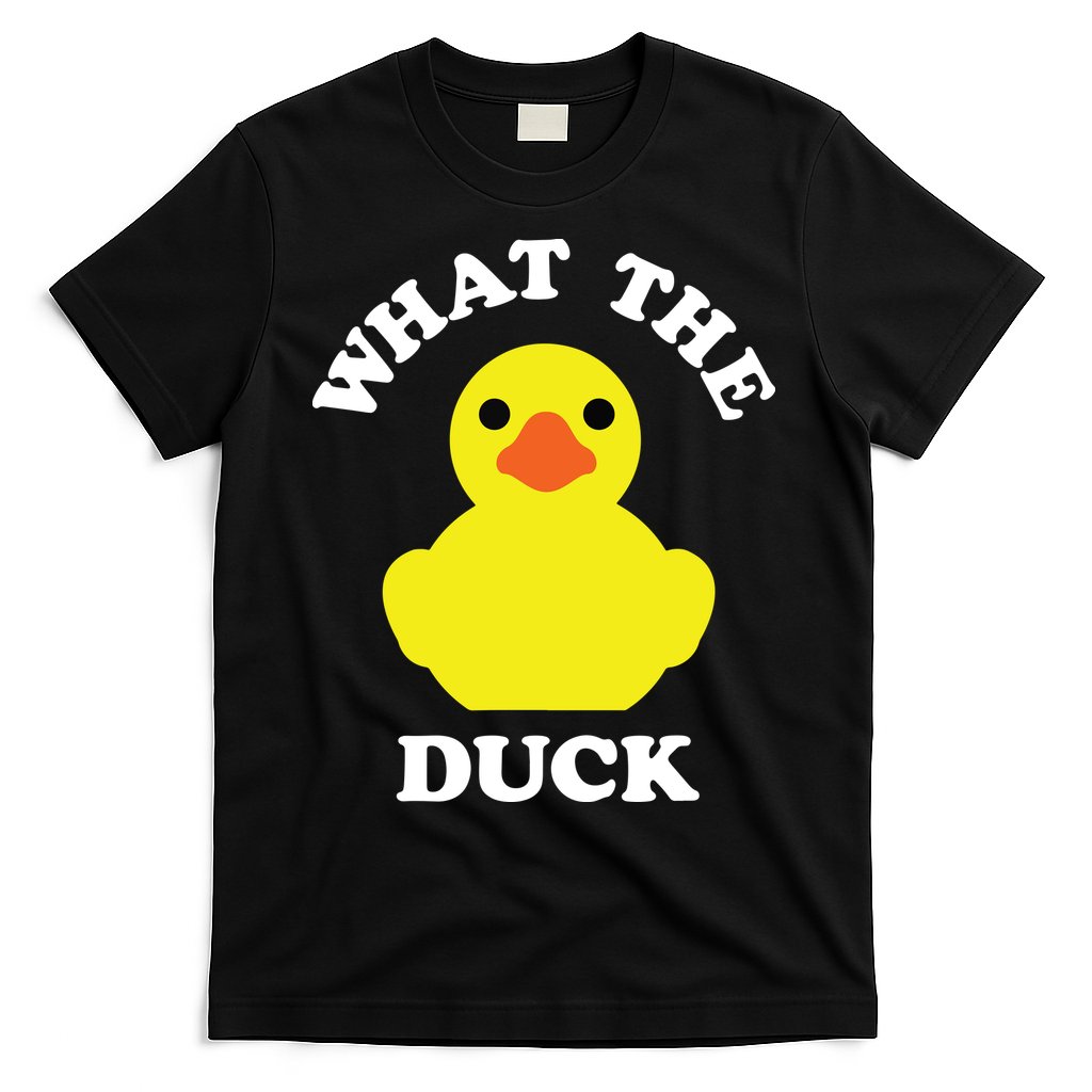 Rubber Ducky, Funny Pun What The DUCK T-Shirt