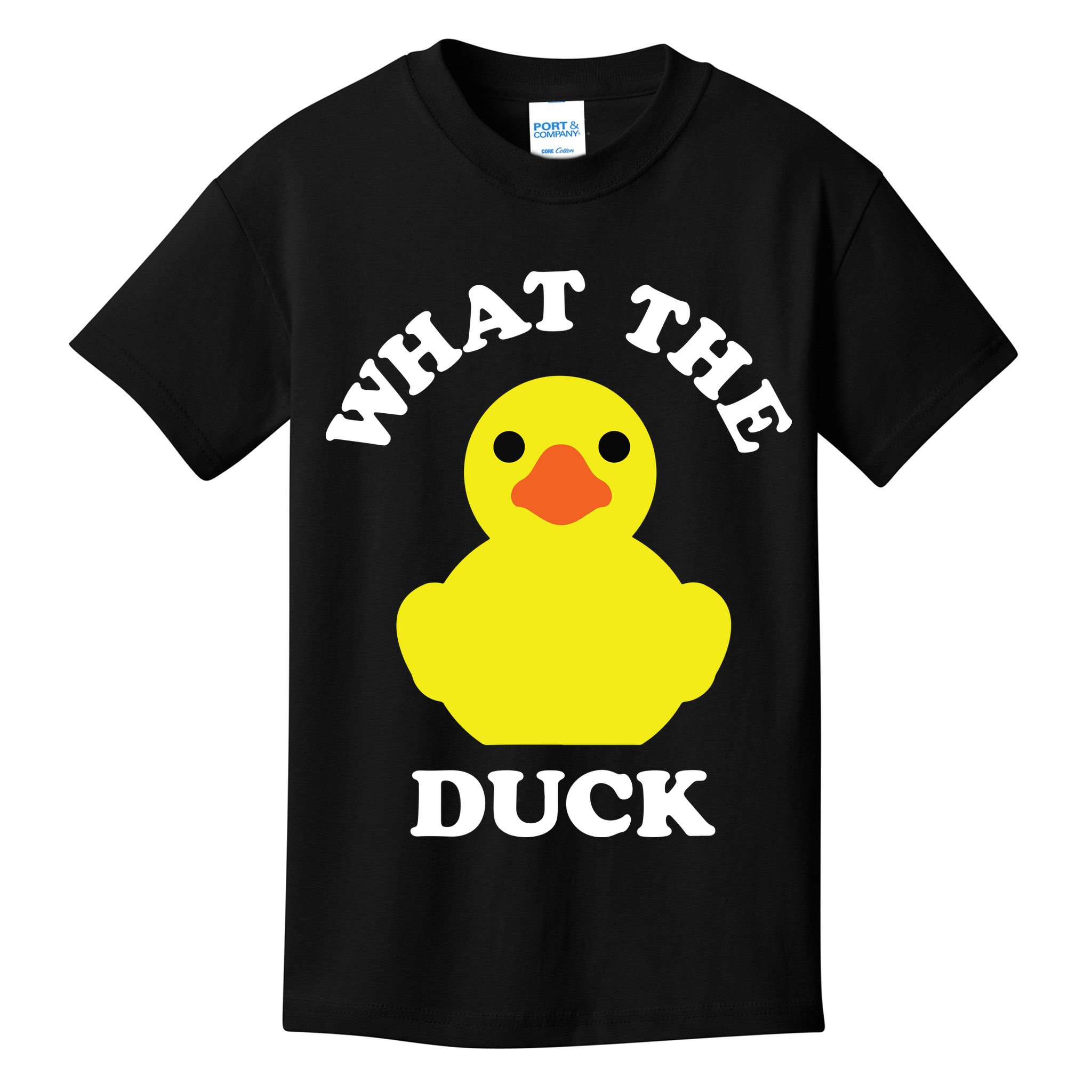 Rubber Ducky, Funny Pun What The DUCK Kids T-Shirt