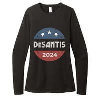 Ron Desantis For President 2024 Campaign Womens CVC Long Sleeve Shirt