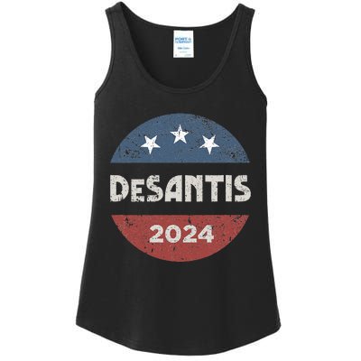 Ron Desantis For President 2024 Campaign Ladies Essential Tank