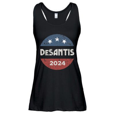 Ron Desantis For President 2024 Campaign Ladies Essential Flowy Tank