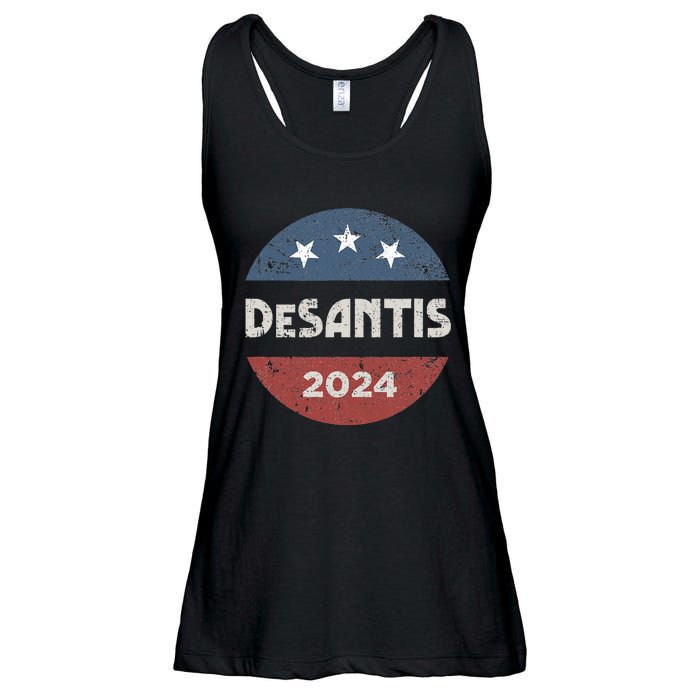 Ron Desantis For President 2024 Campaign Ladies Essential Flowy Tank