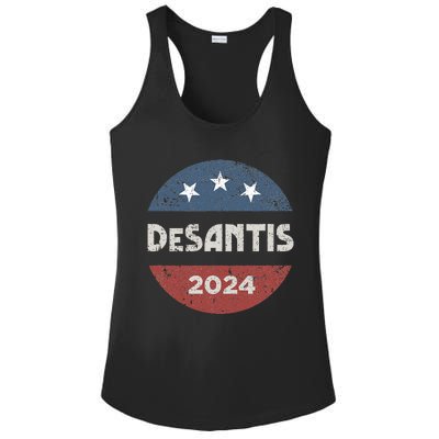 Ron Desantis For President 2024 Campaign Ladies PosiCharge Competitor Racerback Tank