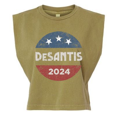 Ron Desantis For President 2024 Campaign Garment-Dyed Women's Muscle Tee