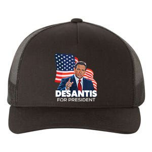 Ron DeSantis For President 2024 Election Proud Republican Yupoong Adult 5-Panel Trucker Hat