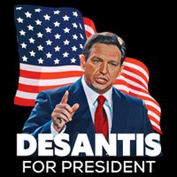 Ron DeSantis For President 2024 Election Proud Republican V-Neck T-Shirt
