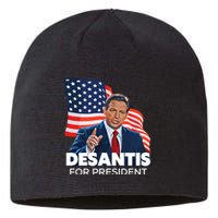 Ron DeSantis For President 2024 Election Proud Republican Sustainable Beanie