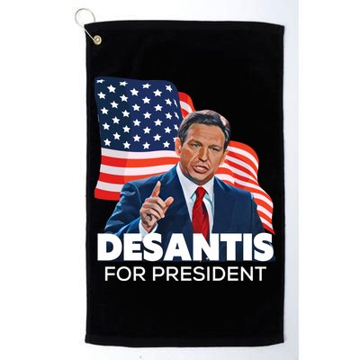 Ron DeSantis For President 2024 Election Proud Republican Golf Towel