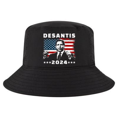 Ron DeSantis For President 2024 Election Proud Republican Cool Comfort Performance Bucket Hat