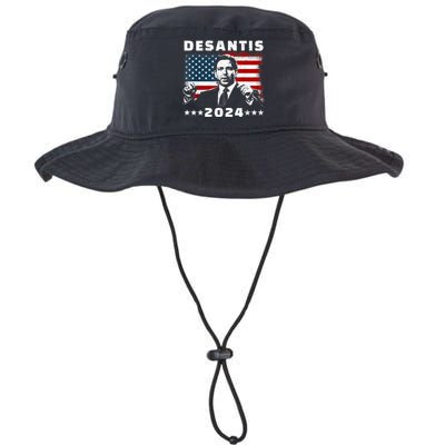 Ron DeSantis For President 2024 Election Proud Republican Legacy Cool Fit Booney Bucket Hat