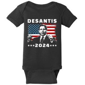 Ron DeSantis For President 2024 Election Proud Republican Baby Bodysuit