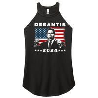 Ron DeSantis For President 2024 Election Proud Republican Women's Perfect Tri Rocker Tank