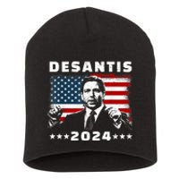 Ron DeSantis For President 2024 Election Proud Republican Short Acrylic Beanie