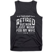 Retirement Design For Retired Husband Dad Retirees Tank Top