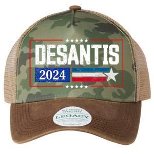 Ron DeSantis For President 2024 Election Proud Republican Legacy Tie Dye Trucker Hat