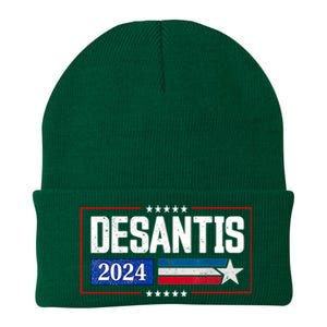 Ron DeSantis For President 2024 Election Proud Republican Knit Cap Winter Beanie