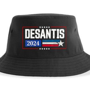 Ron DeSantis For President 2024 Election Proud Republican Sustainable Bucket Hat