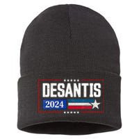 Ron DeSantis For President 2024 Election Proud Republican Sustainable Knit Beanie