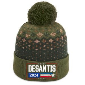 Ron DeSantis For President 2024 Election Proud Republican The Baniff Cuffed Pom Beanie