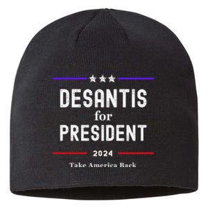 Ron Desantis For President 2024 Sustainable Beanie