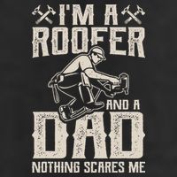 Roofer Dad Funny Roofing Novelty 11oz C Handle Ceramic Mug