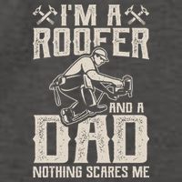 Roofer Dad Funny Roofing Novelty Vector Backpack