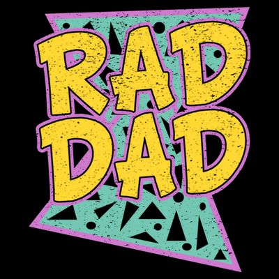 Rad Dad Fathers Day Gift For Daddy T-Shirt