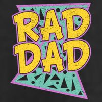 Rad Dad Fathers Day Gift For Daddy 11oz C Handle Ceramic Mug