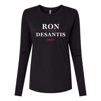 Ron Desantis For President 2024 Womens Cotton Relaxed Long Sleeve T-Shirt