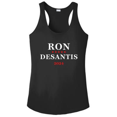 Ron Desantis For President 2024 Ladies PosiCharge Competitor Racerback Tank