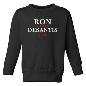 Ron Desantis For President 2024 Toddler Sweatshirt