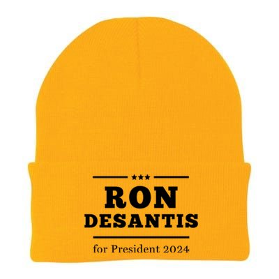 Ron Desantis For President 2024 Knit Cap Winter Beanie