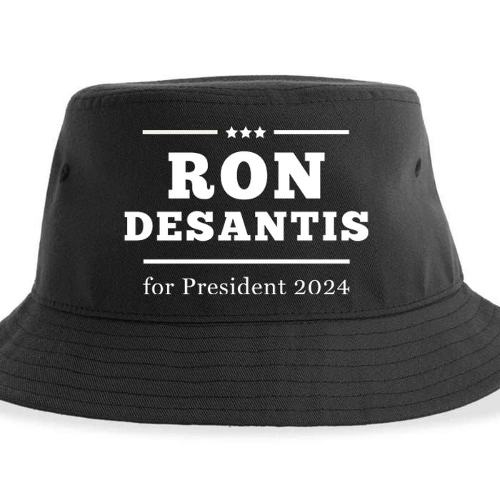 Ron Desantis For President 2024 Sustainable Bucket Hat