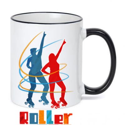 Roller Disco Gift 11oz Black Color Changing Mug