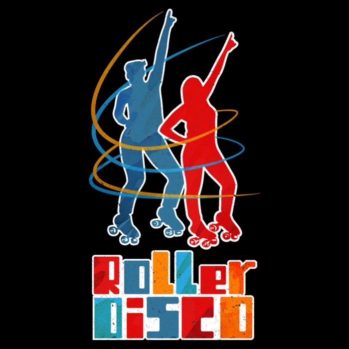 Roller Disco Gift Cooling Performance Crew T-Shirt