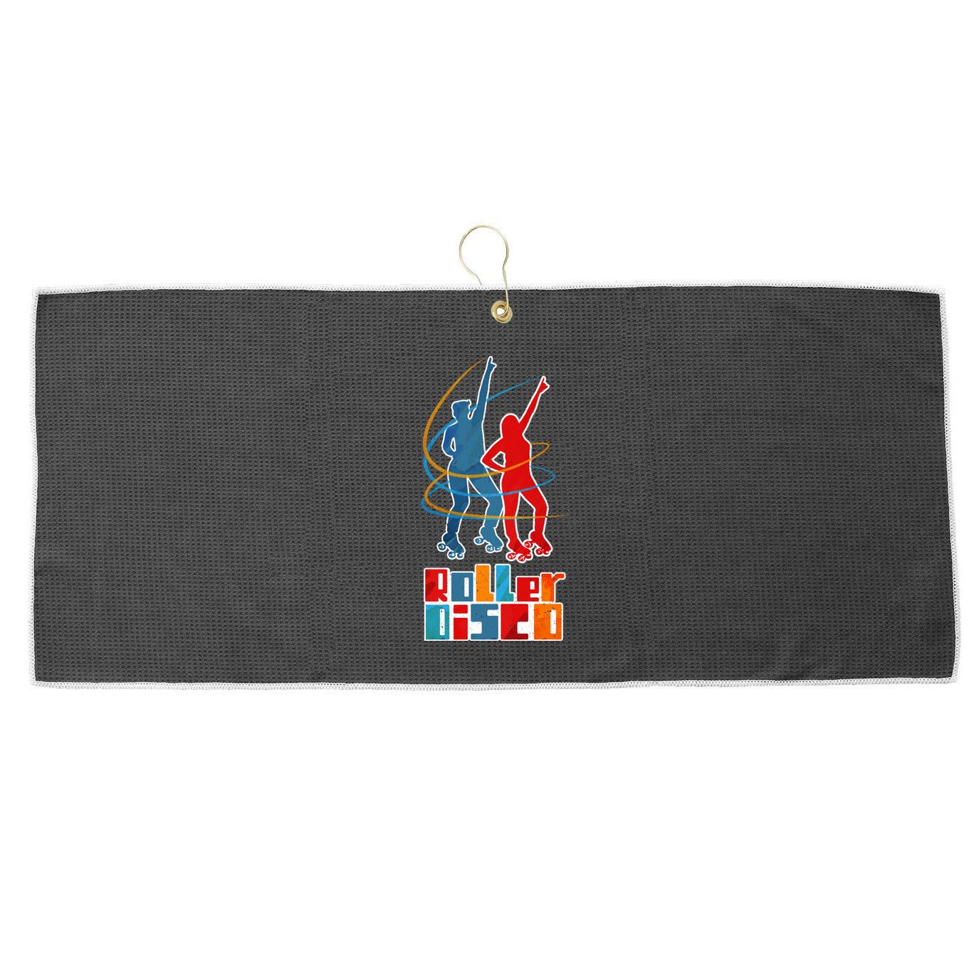 Roller Disco Gift Large Microfiber Waffle Golf Towel