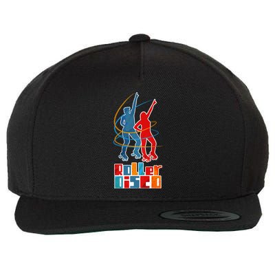 Roller Disco Gift Wool Snapback Cap