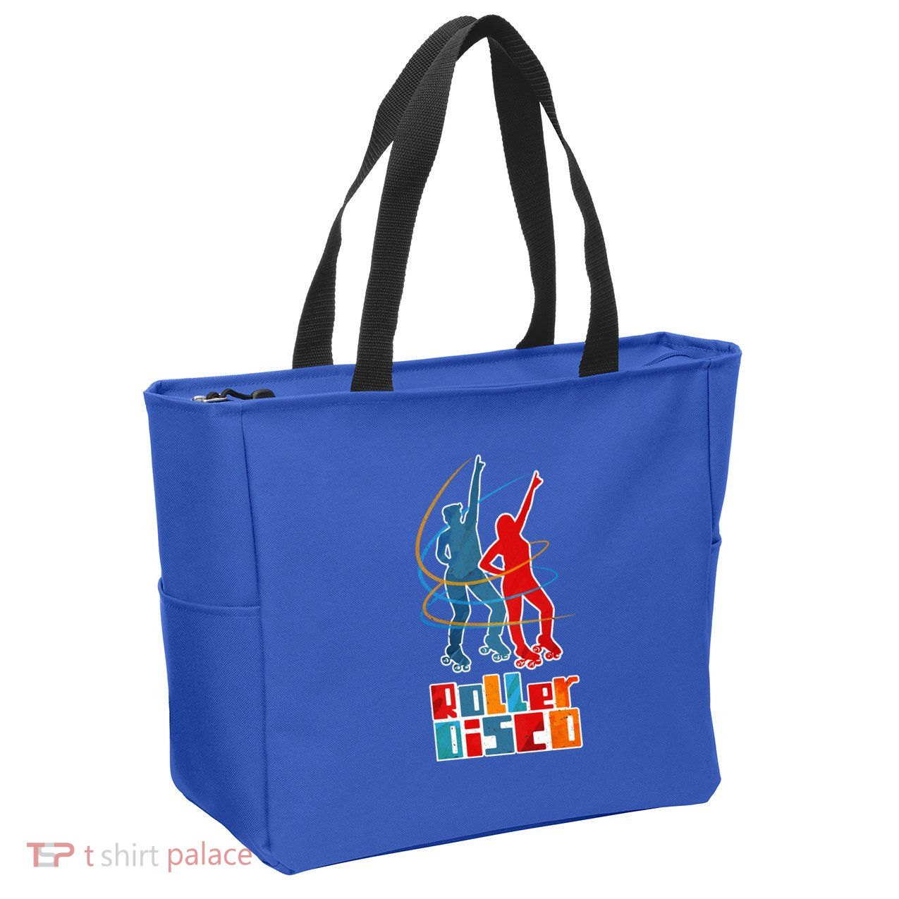 Roller Disco Gift Zip Tote Bag